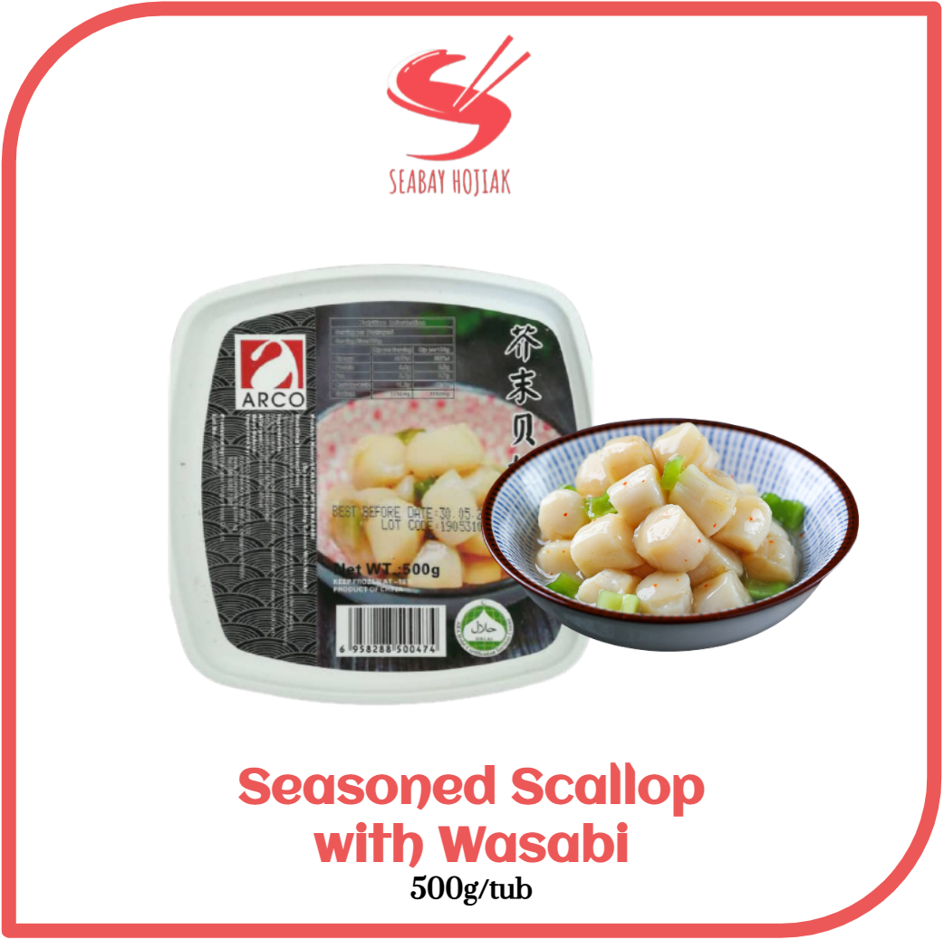 Scallop with Wasabi 500g