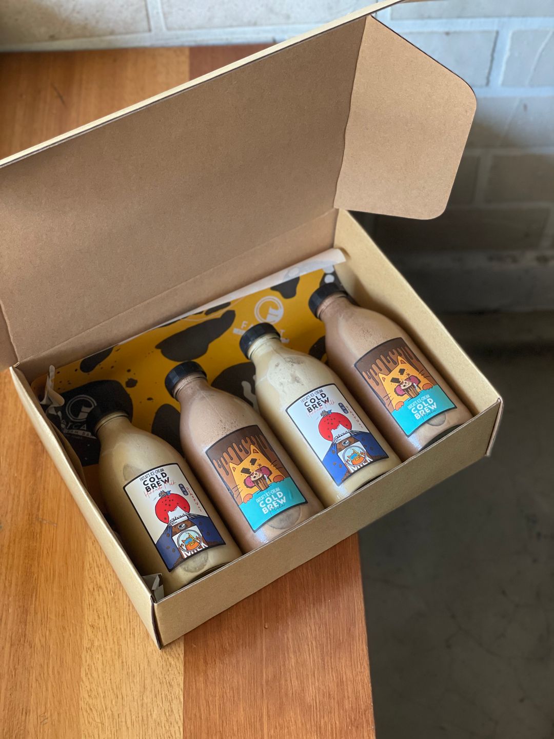 Bundle C: 4 bottles of Ice-cream Milkshake Cold Brew