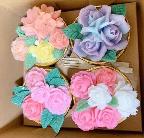 Large Garden CupCake (3.5 inch/cupcake)