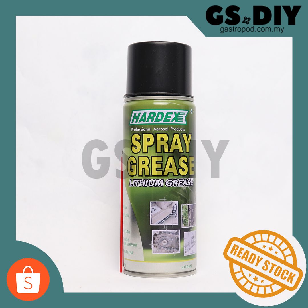 Hardex HD600 Spray Grease Lithium Grease 400ml喷雾润滑脂 锂基润滑脂