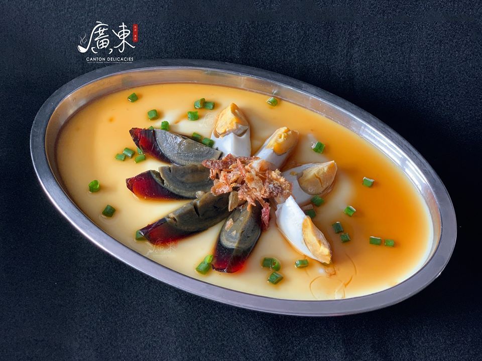 Three Emperor Steamed Egg  三皇蒸蛋