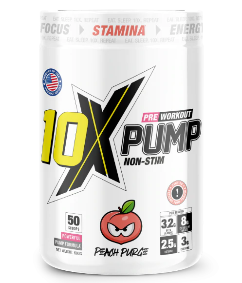10X Athletic PUMP 600g