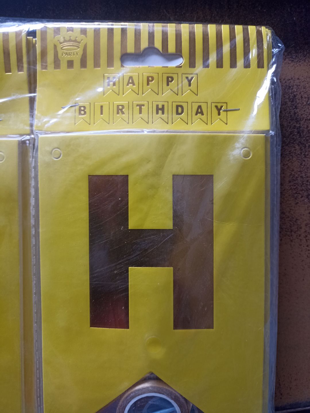 Birthday Paper Banner (HP)