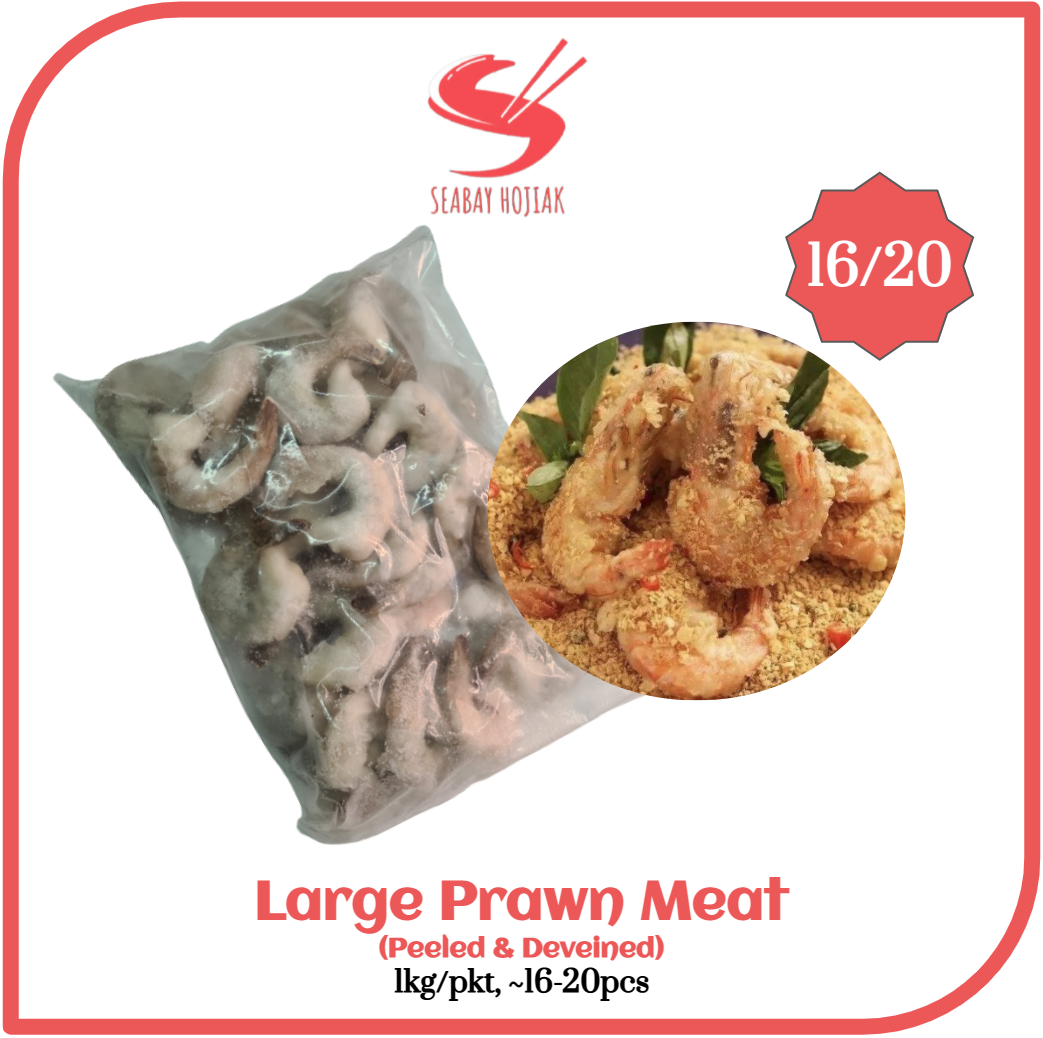Large Prawn Meat (Peeled & Deveined) 1kg