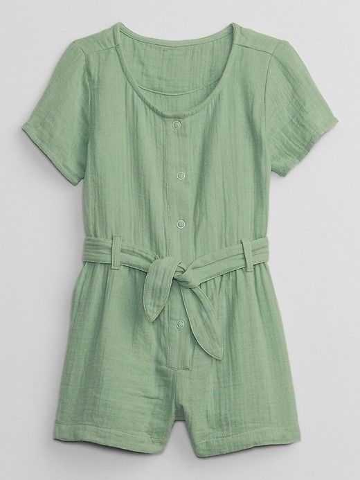 Apple Green Romper