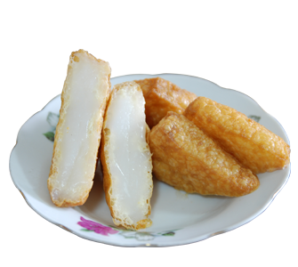 *Tau Por w Fish Paste* 豆卜酿鱼肉