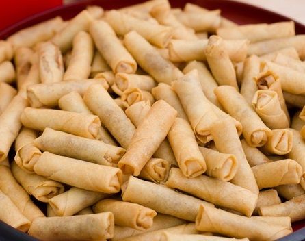 Spicy Prawn Rolls (Hae Bee Hiam)