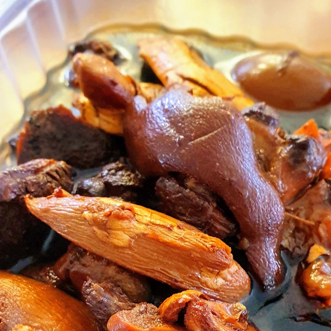 Pig Trotters in Black Vinegar