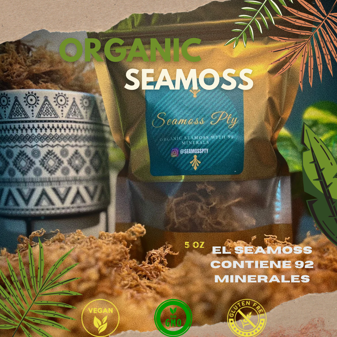 5oz Dry Seamoss //  Algas Seca