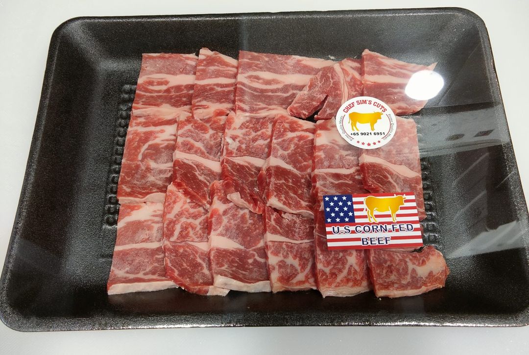 USDA Boneless Short Rib Yakiniku 