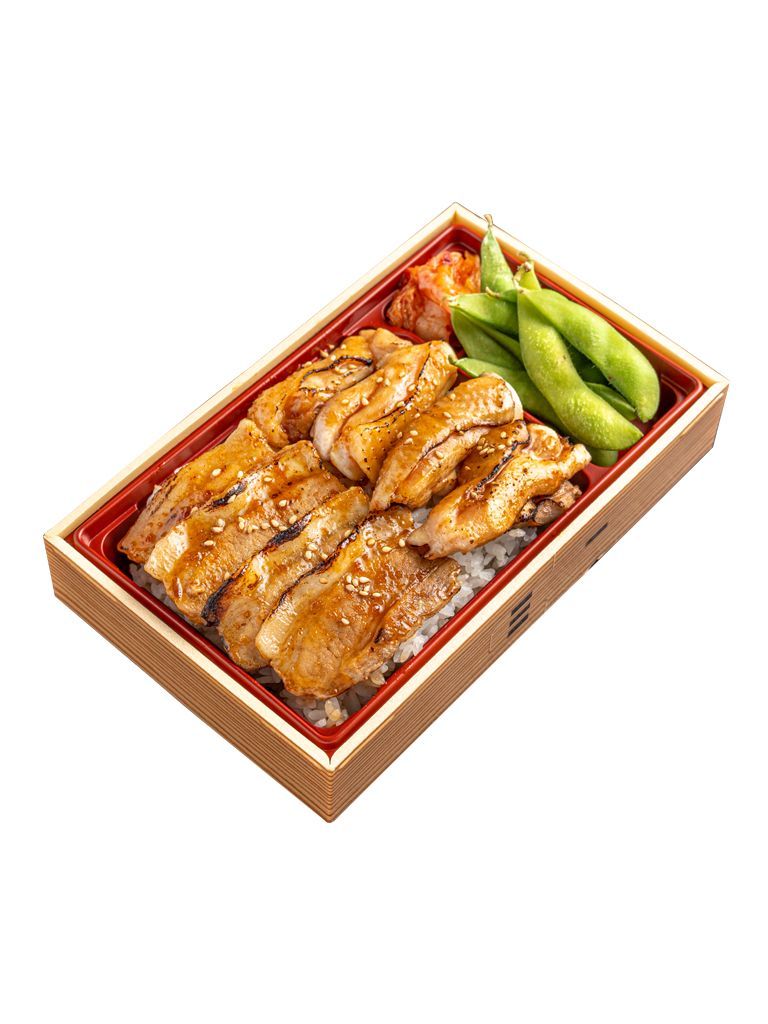 Pork & Chicken Bento