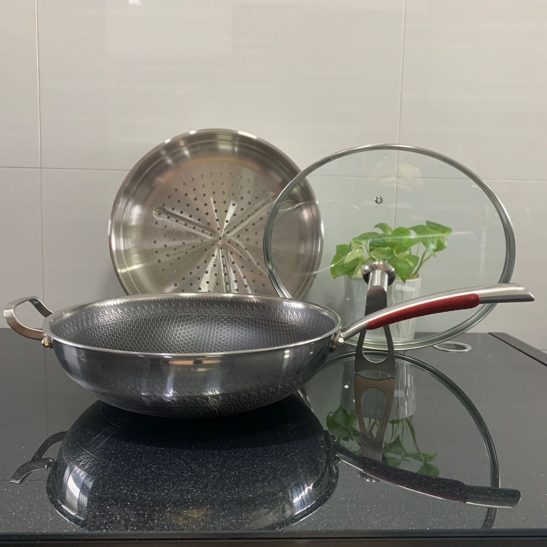 HoneyComb 32cm Stainless Steel 316 不锈钢 峰锅