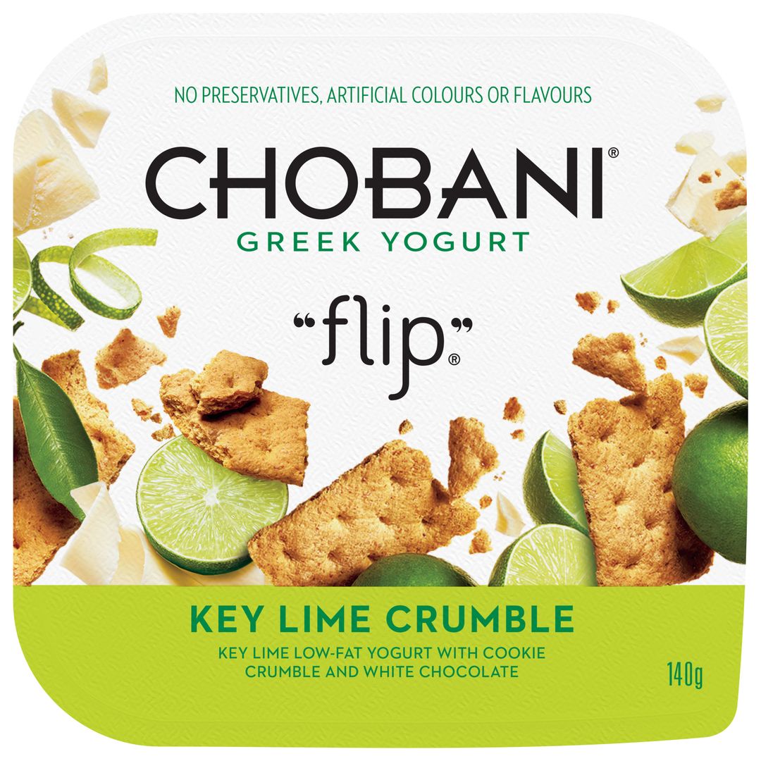 CHOBANI  FLIP 140G CUP KEY LIME CRUMBLE (CHB-CCC-FLIP140G822)