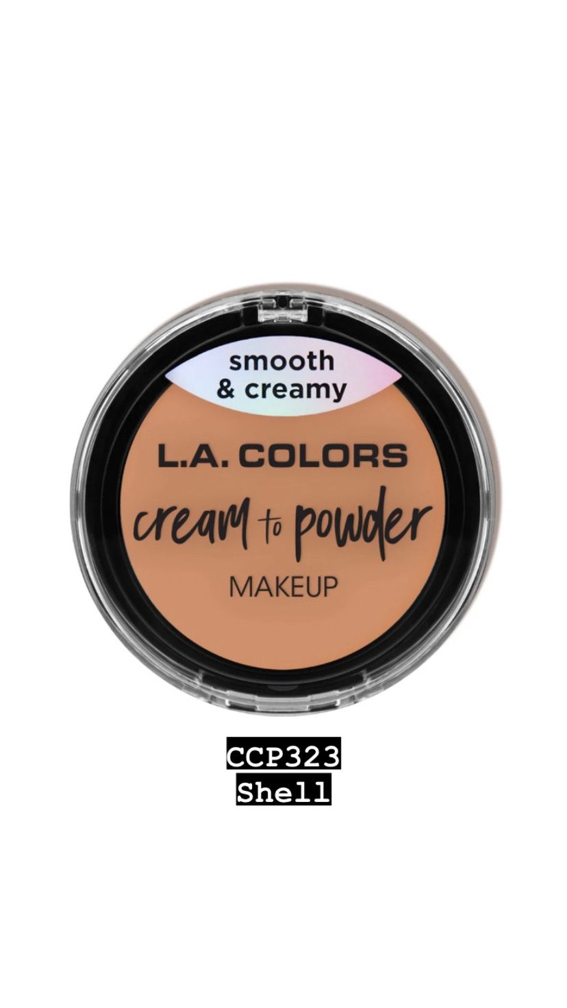 L.A. Colors cream to powder foundation