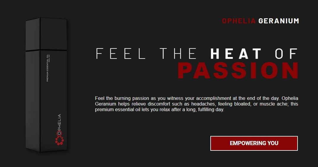  OPHELIA GERANIUM 12ML (ROLL ON)