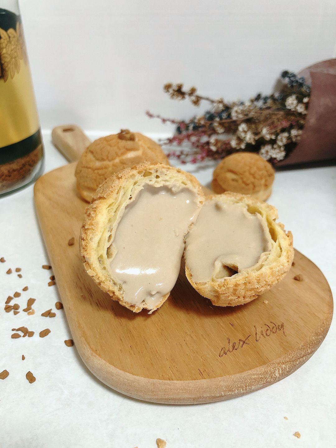 Choux au Craquelin 