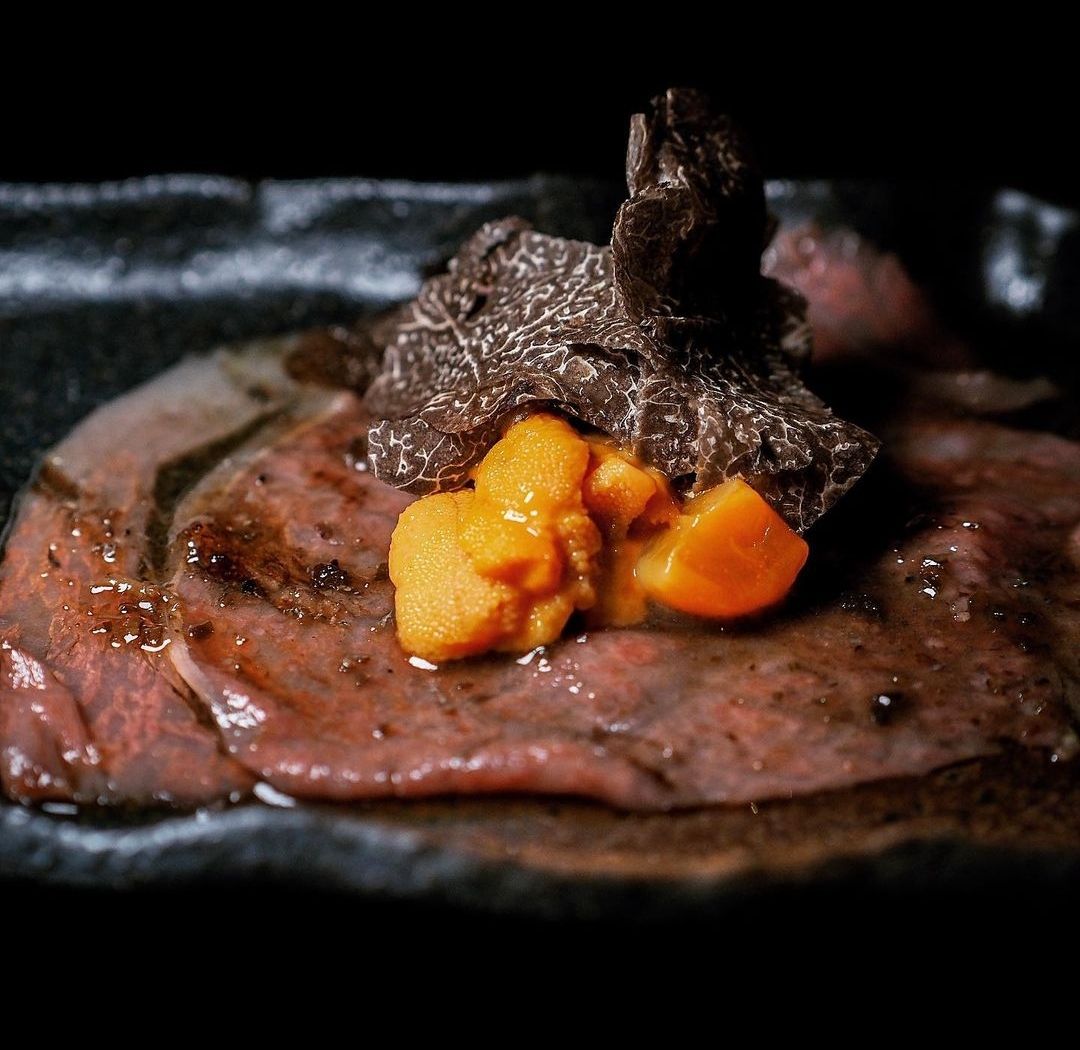 A5 Wagyu / Uni / Truffle (2 slices)
