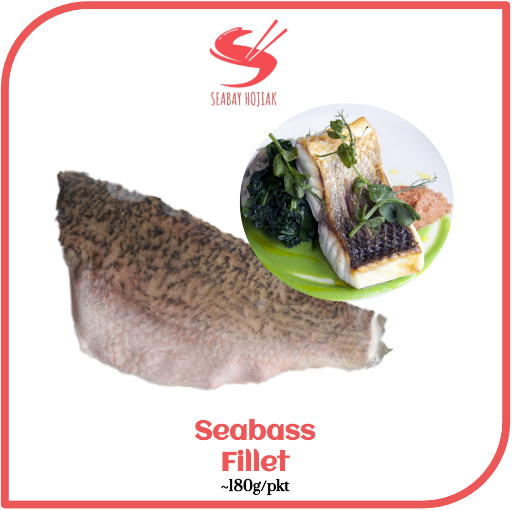 Seabass Fillet 160-180g
