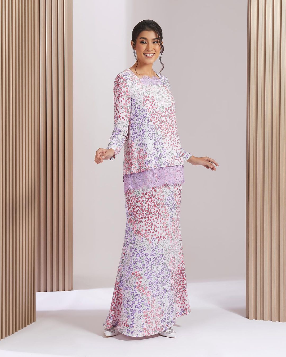 ARABELLA BAJU KURUNG - LAVENDER FOG