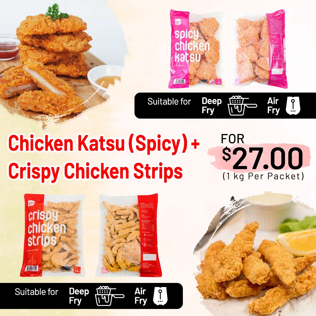 Combo 5:  Spicy Chicken Katsu + Crispy Chicken Strips