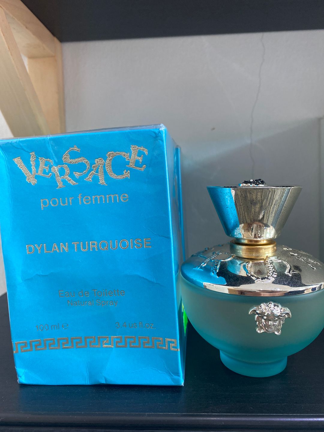 Versace dylan turquoise pour femme