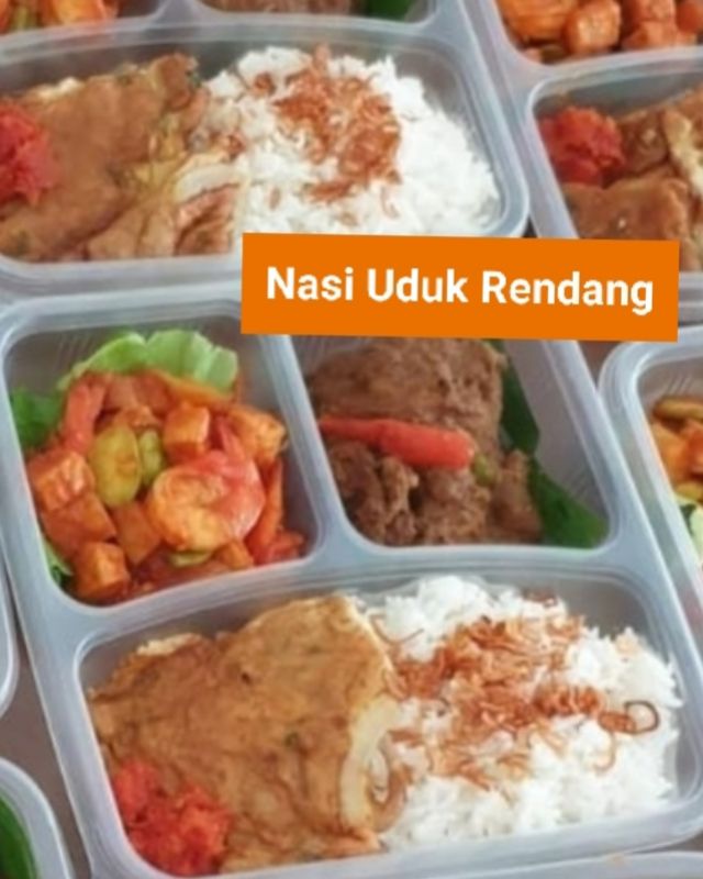 Nasi Uduk Rendang Premium Set