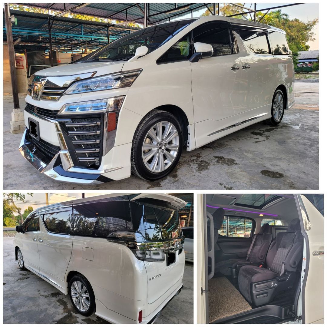 TOYOTA VELLFIRE ZA CONVERT FACELIFT (PUTIH)