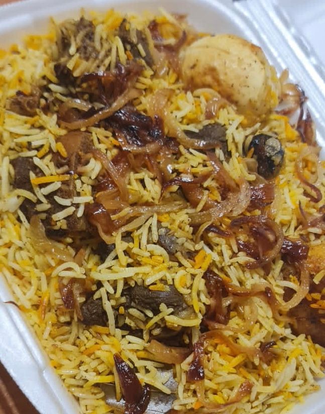 Kolkata Special Mutton Dum Biriyani with Egg + Potato