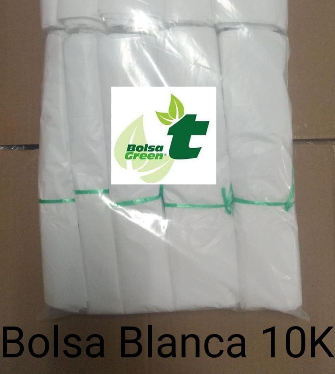 Paquete de Bolsas Blancas 10K Green T