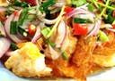 Spicy Salad with Fried Egg