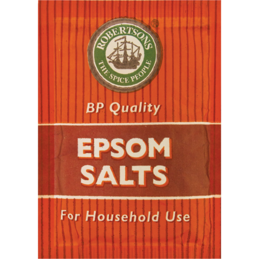 Epsom salts sachet