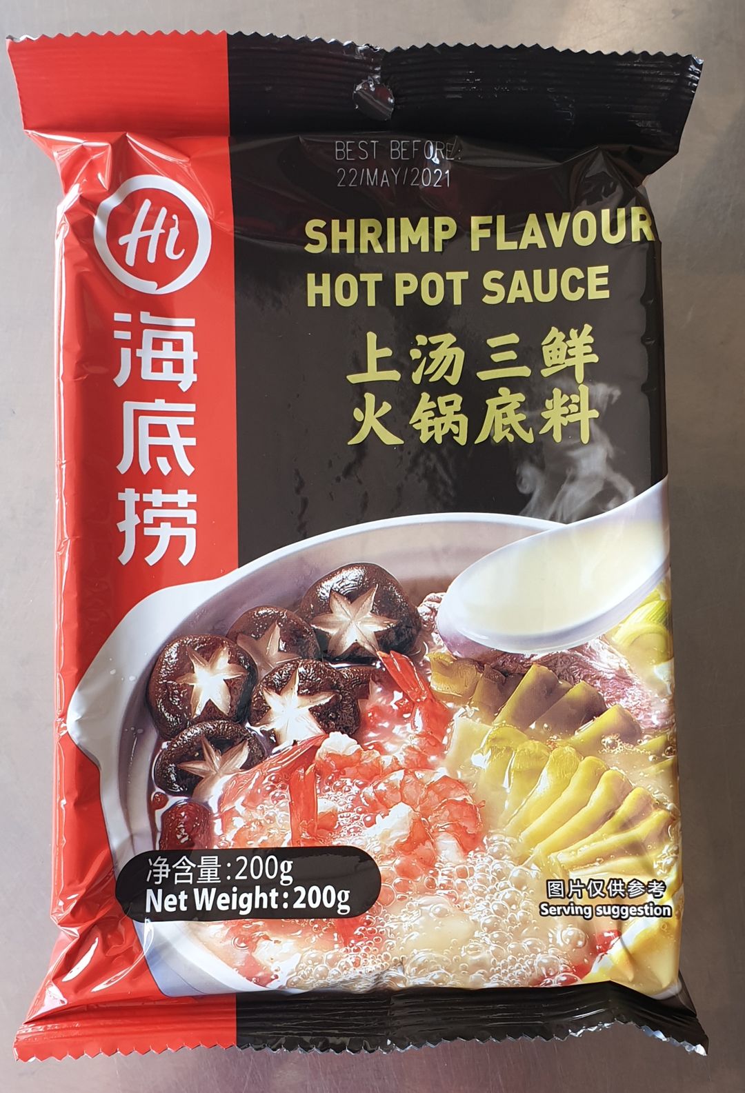 HaiDiLao Shrimp Flavour Hot Pot Sauce