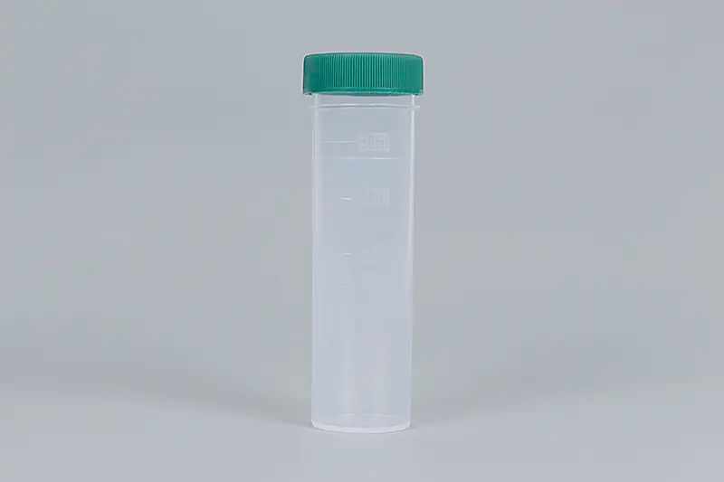 CENTRIFUGE TUBE, 50ML, FLAT BOTTOM WITH SCREW CAP, (HP1002), (25PCS/ PACK)