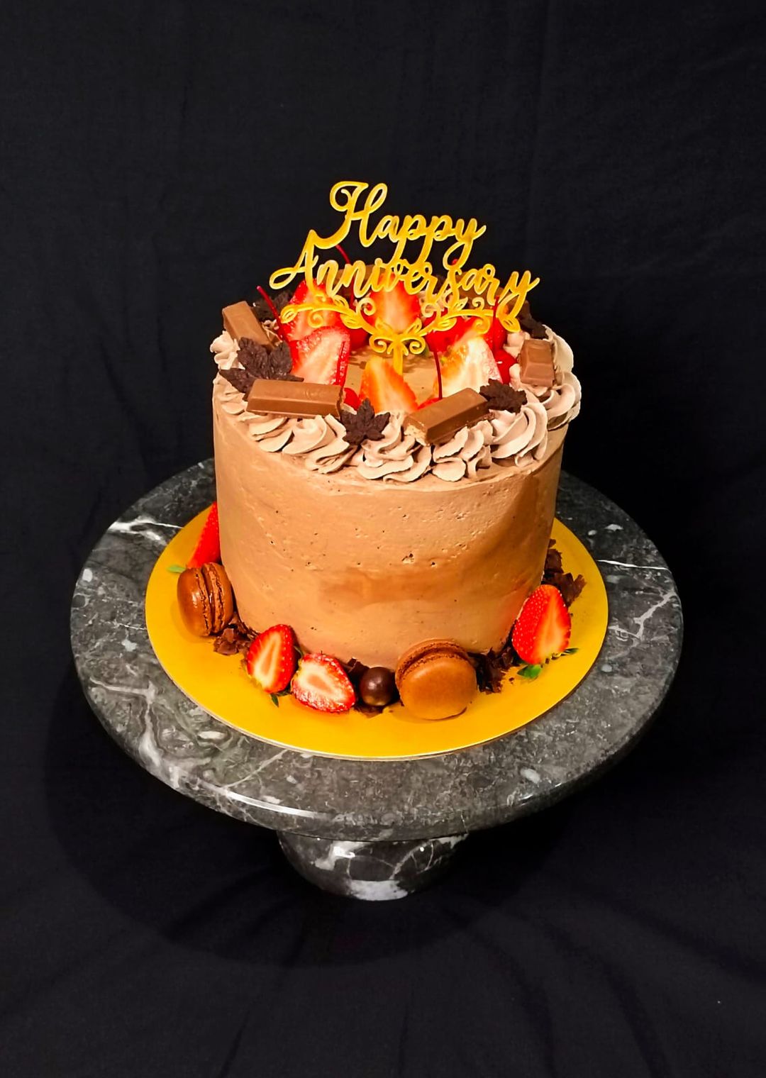 KOREAN STYLE BLACK FOREST CAKE