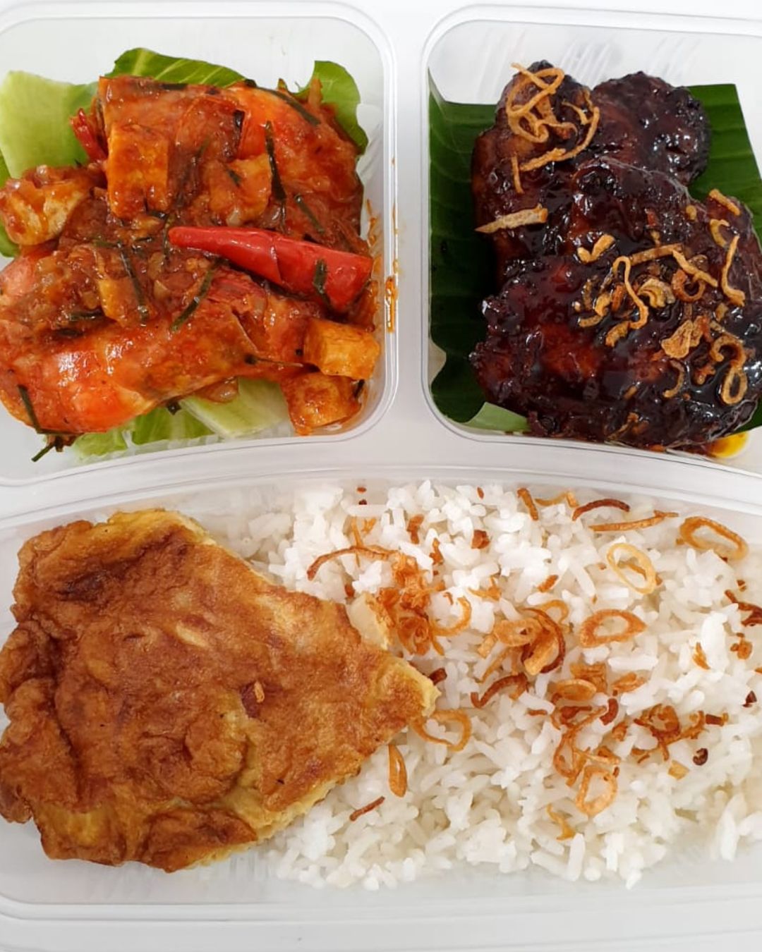 Nasi Uduk Ayam Bakar Premium Set 1