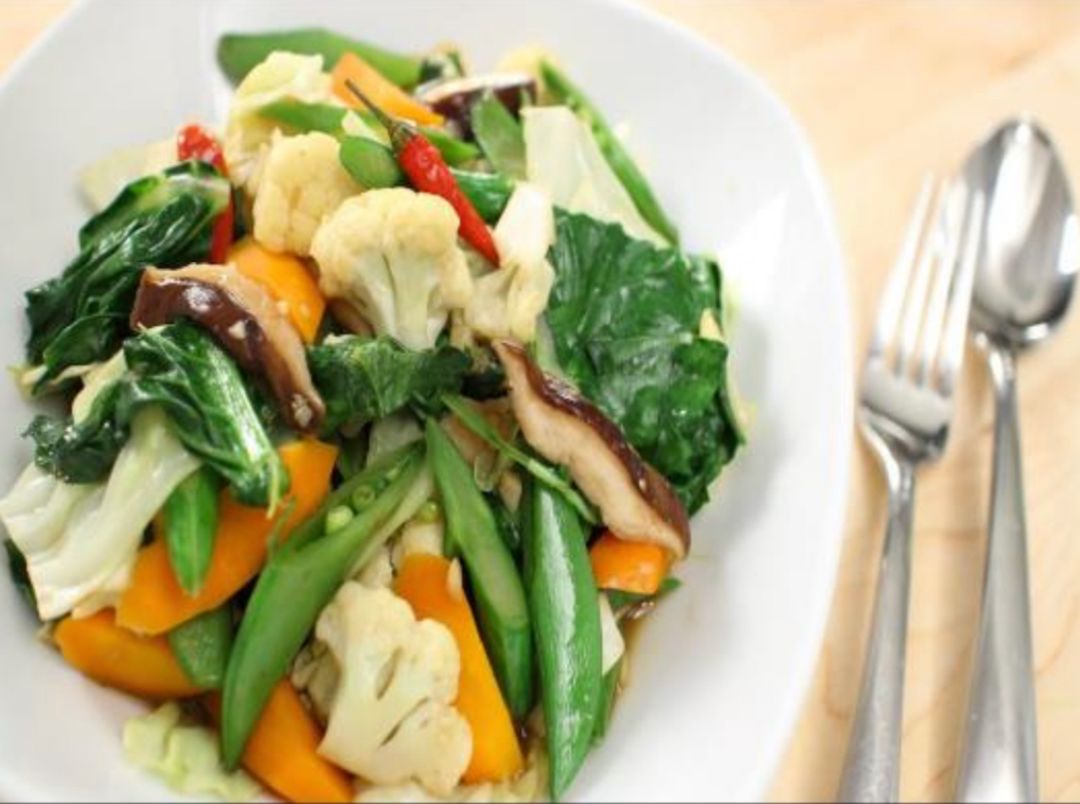 Stir fry mixed vegetables