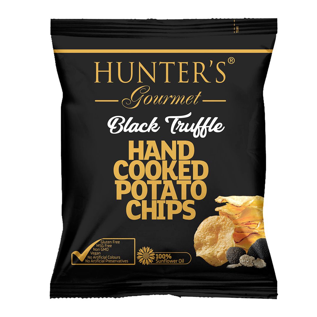 HUNTER HND COOK POTATO CHIP BLACK TRUFFLE-40G (HNT-AAA-HCPBLTRF5349)