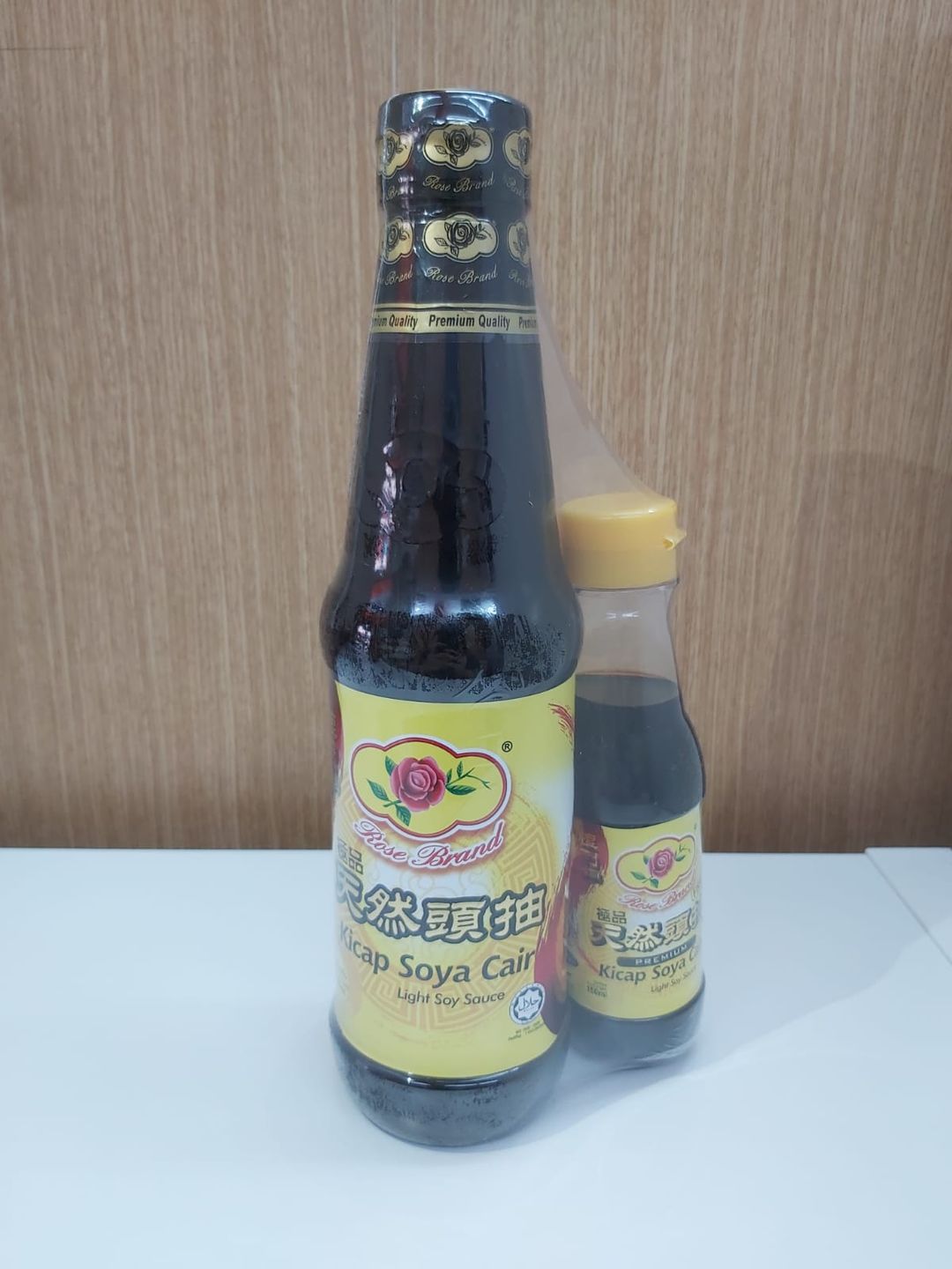 Rose Brand Light Soy Sauce 玫瑰牌天然头抽