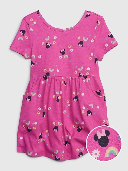 Organic Cotton Mix and Match Minnie Mouse Skater Dress