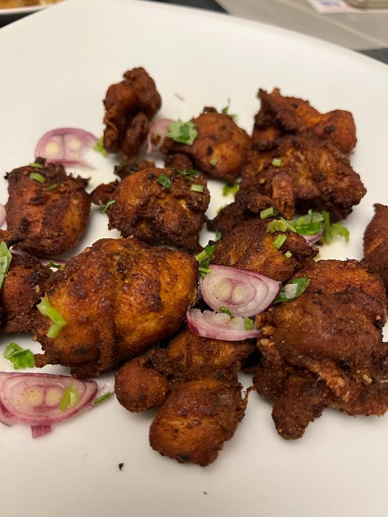 Indian Masala Fried Chicken Bites