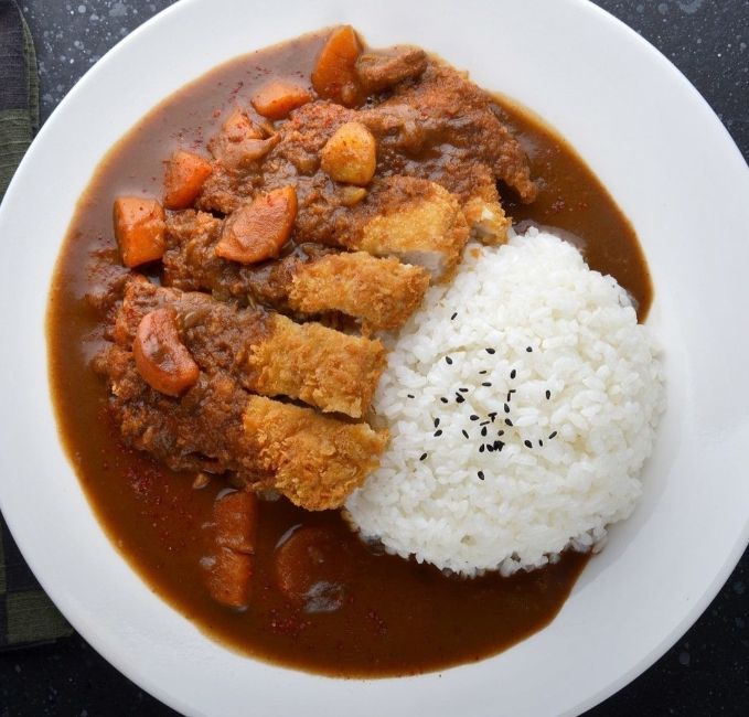 Curry Cheezy Chicken Rice