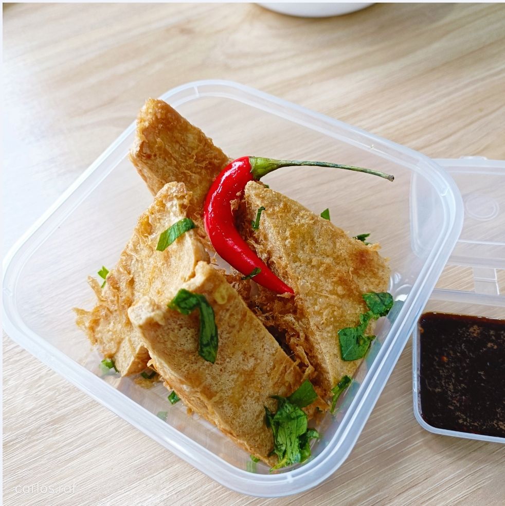 Crispy Fried Tofu With Sambal Pedas