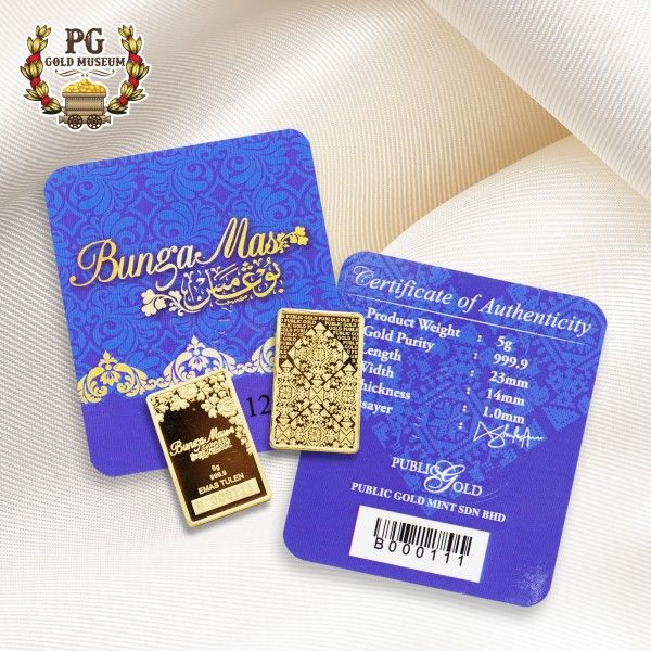 5g Gold Bar 24K