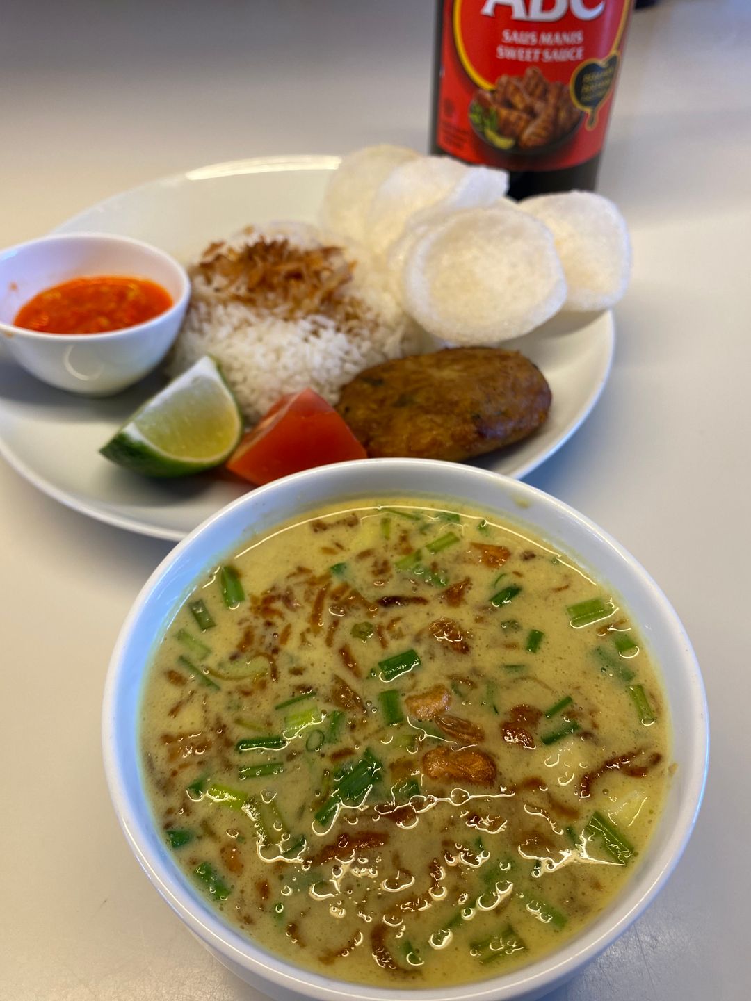 Chicken Soto Rice Set