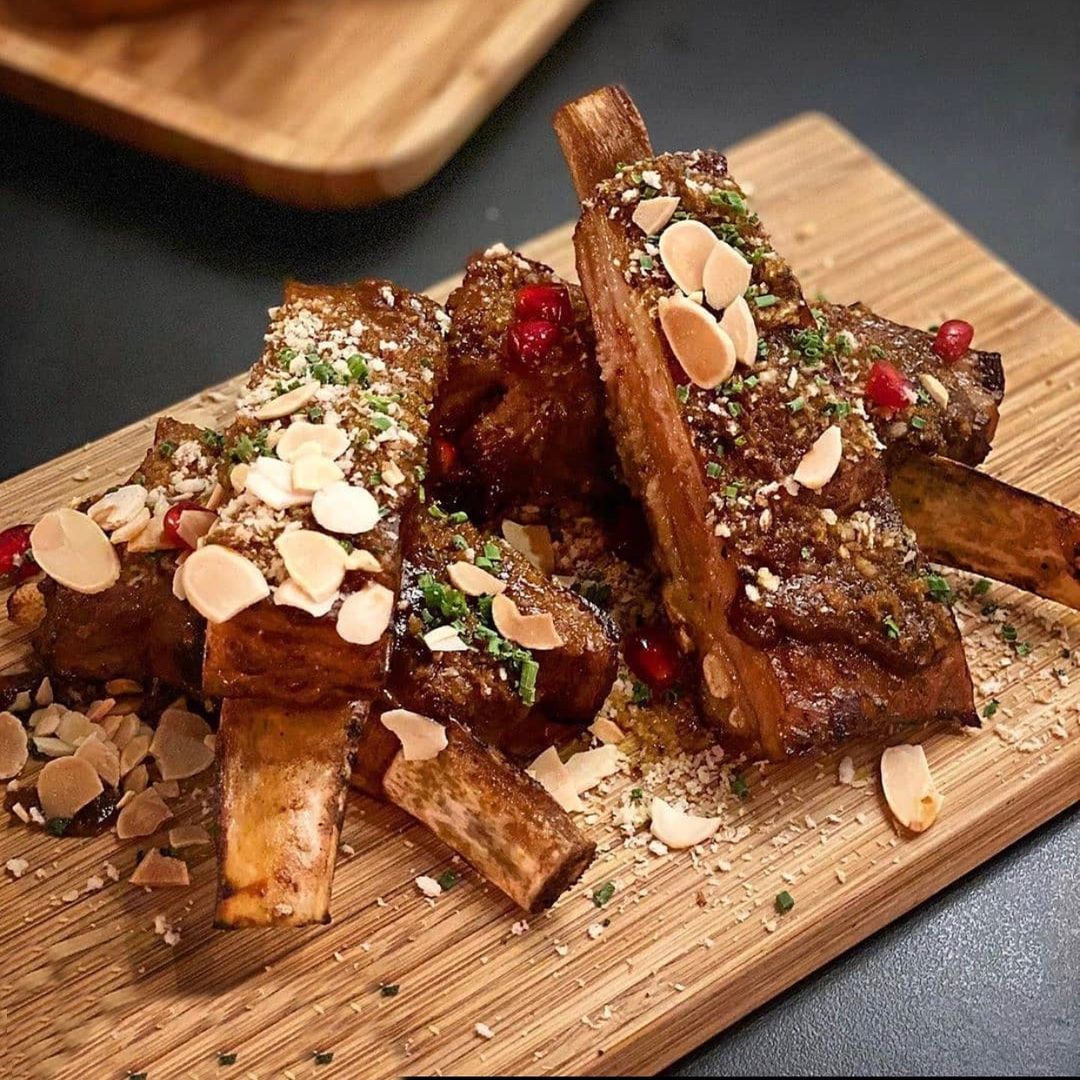 Grilled Lamb Short Ribs