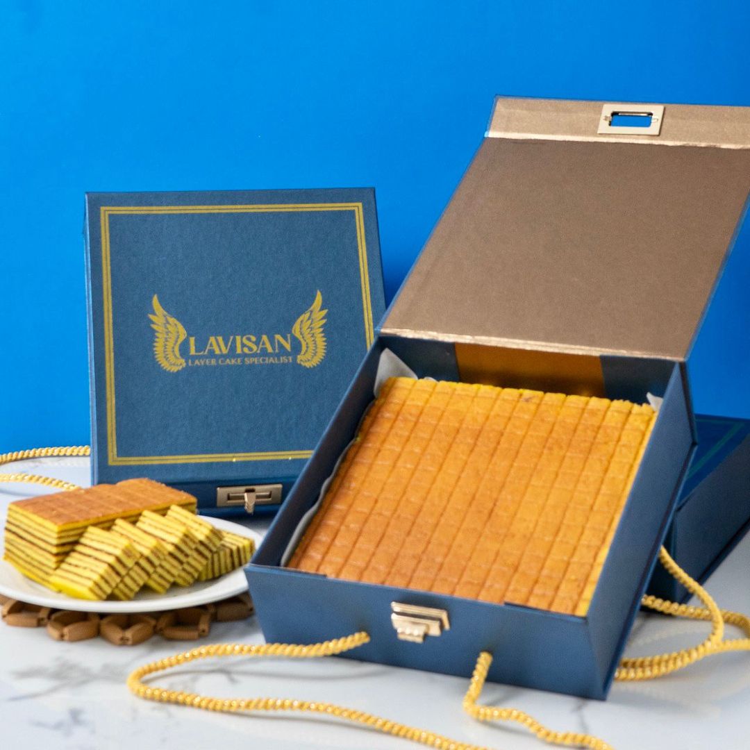 LAVISAN kueh lapis legit premium original 1kg 