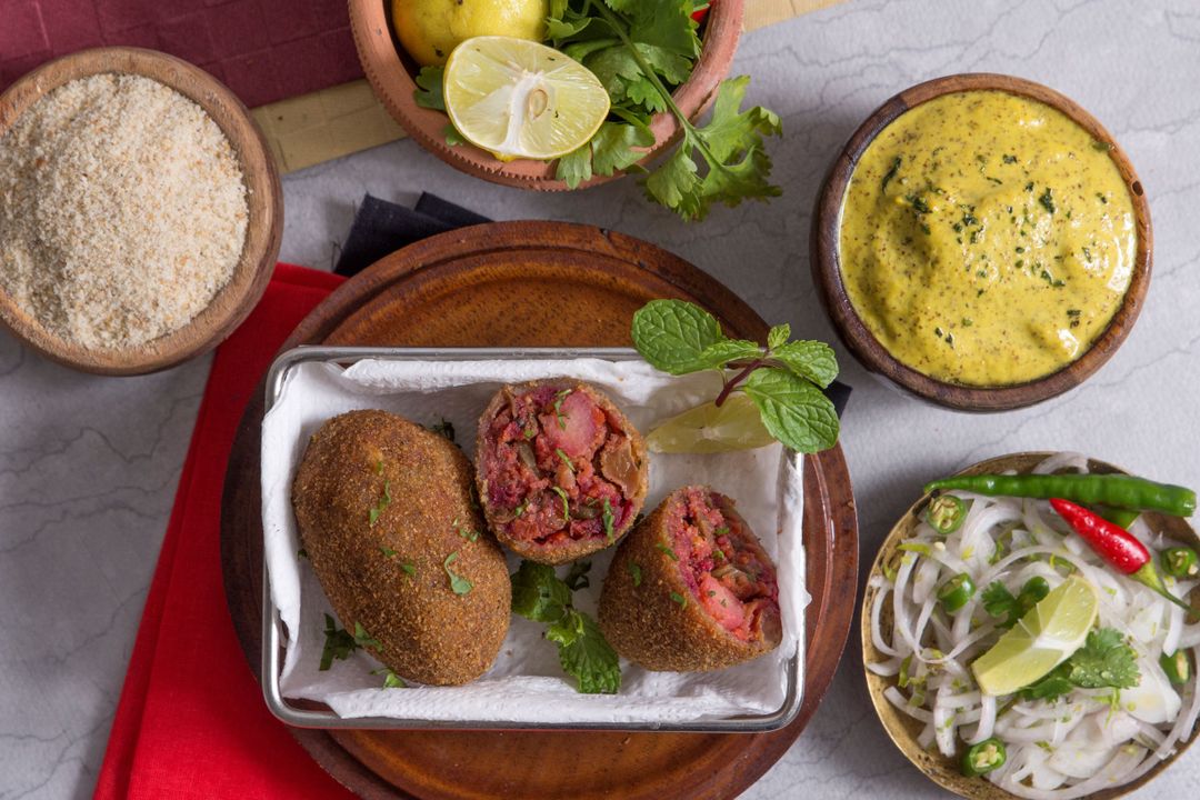 Veg (Beetroot) Chops