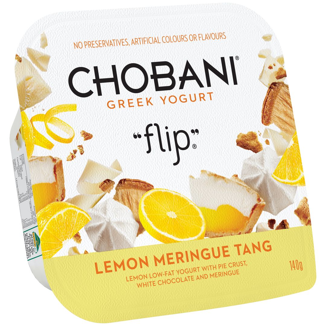 CHOBANI FLIP 140G CUP  LEMON MERINGUE TANG (CHB-CCC-FLIP140G691)