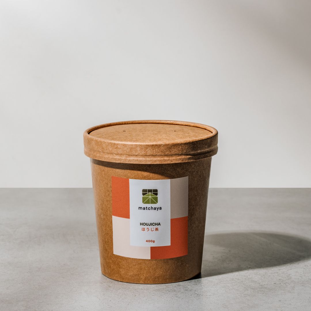 Houjicha Soft Serve Tub