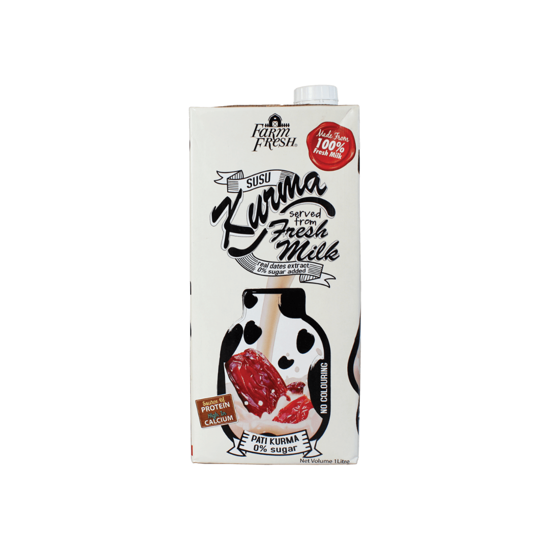 Fresh Milk with Dates - 1 litre